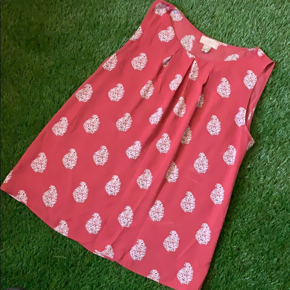 Silky dress Loft tank